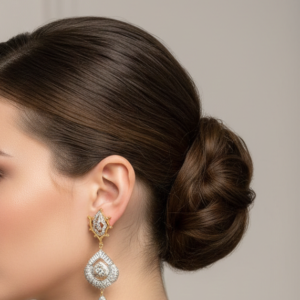Diamond Chandelier Earrings for Wedding